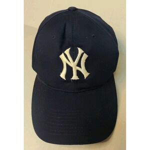Gross Cap‎ NY Yankees Navy Snap Back Embroidered Cap Hat One Size